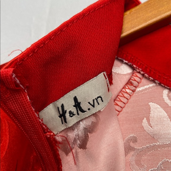 Stunning vintage retro silk floral slit kimono dress - Picture 2 of 6